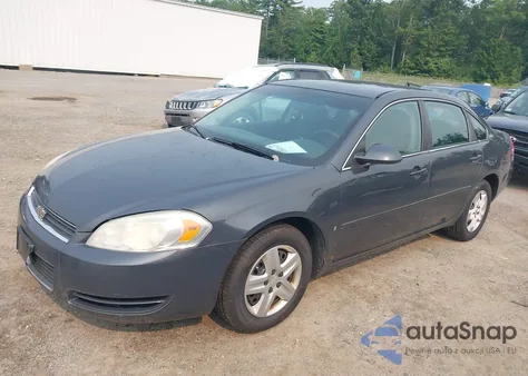 2008 Chevrolet Impala Ls from USA, damaged, VIN 2G1WB58N781343236